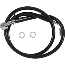 Línea de freno de acero inoxidable de longitud extendida — Sobredimensionado [+15,2 cm (6")], 83 cm (32-3/4")