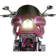 Intermitentes ProBEAM Road Glide — LED, cromado, ámbar/blanco, lente ahumada, para Harley-Davidson®