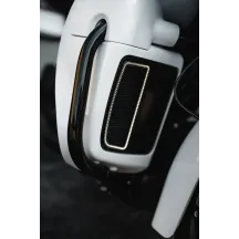 Inserciones de luz ámbar/blanco para carenado inferior — Harley Davidson®, ámbar y blanco