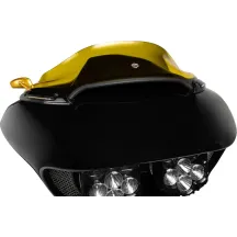 Genesis® 4 Moldura LED dinámica para parabrisas Road Glide® — Harley-Davidson®, negro, lente ahumado, par