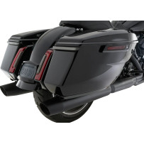 Machete™ LED Lights — Fits Harley-Davidson®, Smoke lens