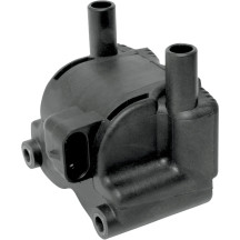 Bobina de encendido de alto rendimiento — 12V de entrada, 45,000V de salida, negro, disparo simple