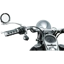 Electrical Power Point for Clutch/Brake Perch Mount — 12 V, Clutch/Brake Perch, Black/Chrome
