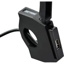 USB Charging Port — 12 V, USB-A, Black