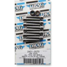 Cam Cover Bolt Kit — Black, Chrome, Socket-head