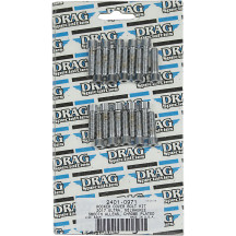 M-Eight Bolt Kit — Rocker Cover, Chrome, Silver