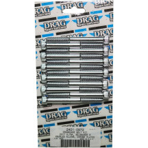 M-Eight Bolt Kit — Chrome, Silver