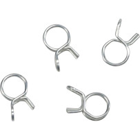 Refill Clamp Kit for Fuel Line — 7.1 mm (0.28"), 4-pack, Silver