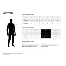 Camiseta de compresión Field Armor™ — 2XL, negro