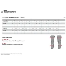 Protectores de Rodilla Bionic Flex — L/XL, Negro, Rojo