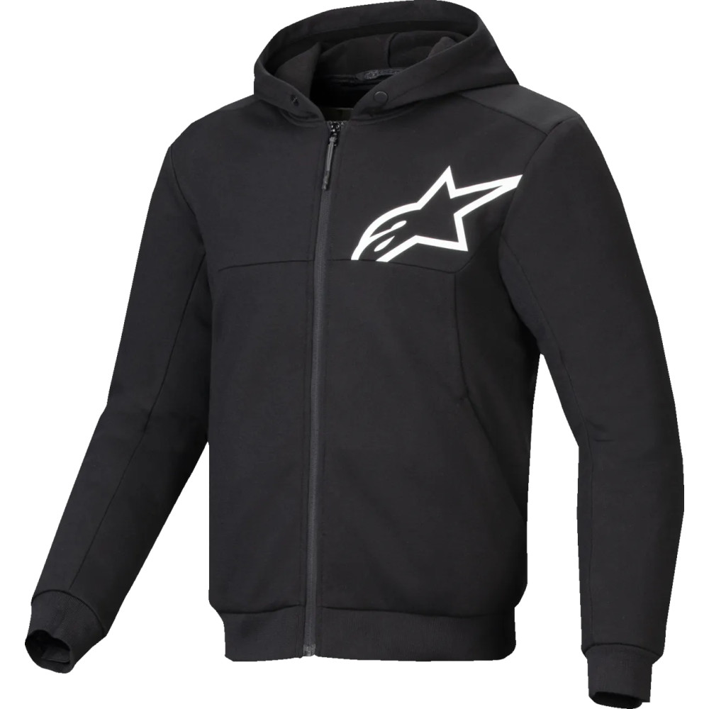 Sudadera con capucha Chrome v2 Sport — S, Negro