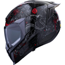 Ultraflite Misanthrope MIPS® Helmet — L, Matte Black, Red