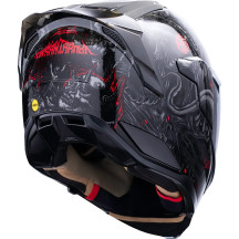 Ultraflite Misanthrope MIPS® Helmet — XL, Matte Black, Matte Red