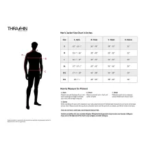 Chaqueta impermeable Mission — M, Negro, Hombre