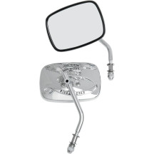 Live To Ride Custom Mirrors — Rectangle