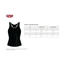 Women's Surf Tank Top — L, Black