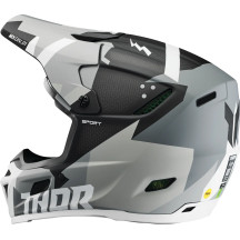 Casco Reflex Sport Carbon Brave MIPS® — Talla M, Koroyd®/carbono, gris mate