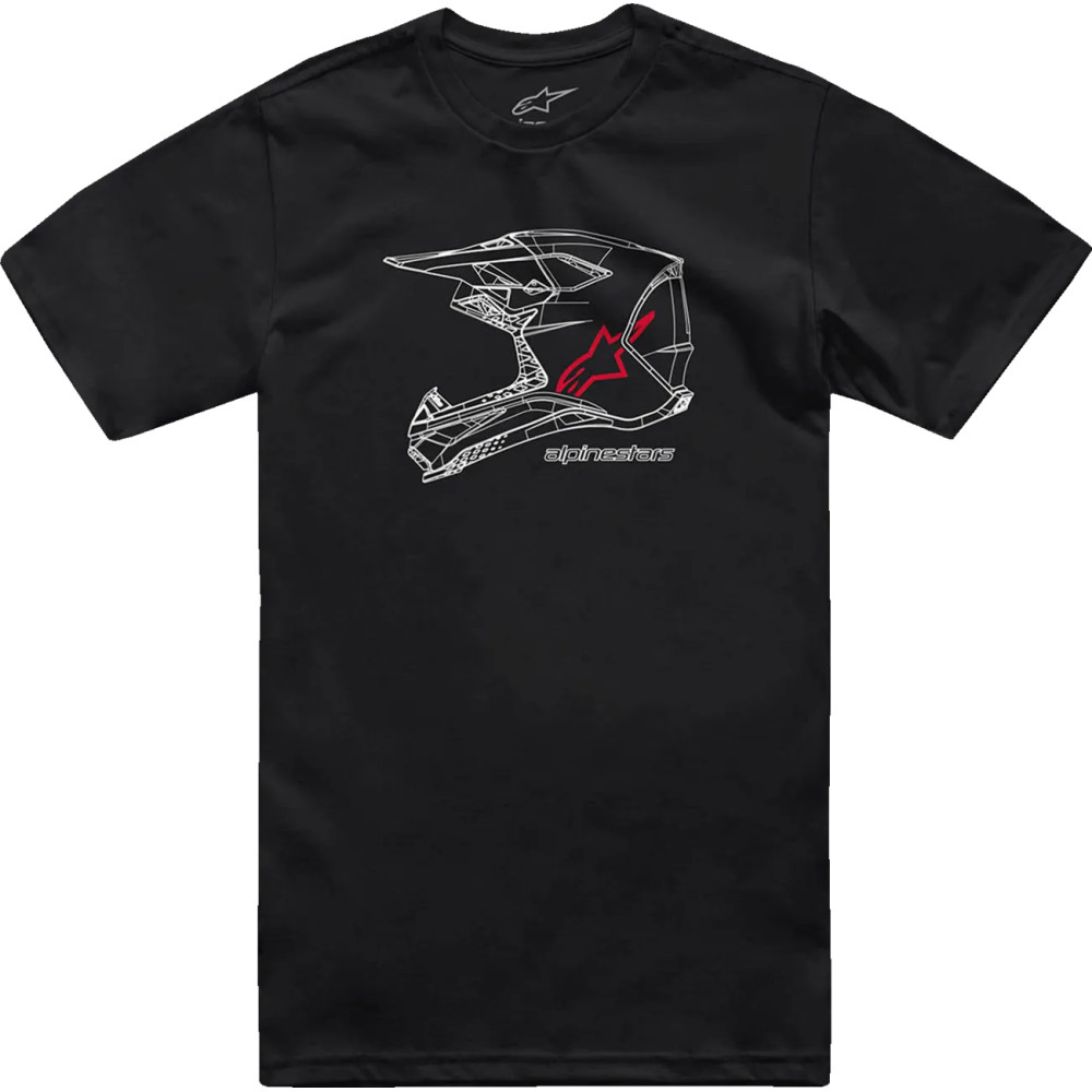 MX Helmet CSF T-Shirt — 2XL, Black