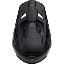 Fleet Blackout Helmet — L, Matte Black, MX