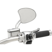 Touring Mirror with Slotted Stem