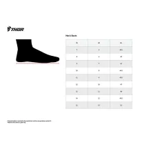 Radial MX Boots — EU 42, US 8, Men's, Black