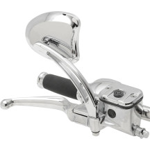 Touring Mirror with Slotted Stem