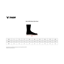 Botas Blitz XR — Over-Calf, US 8, Negro/Blanco