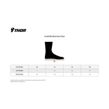 Botas Mini Blitz XP — US 13, EU 31, sobre la pantorrilla, negro