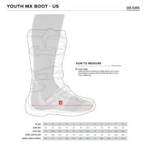 Botas Tech 3S para niños — EU 28, Sobre la caña, Negro
