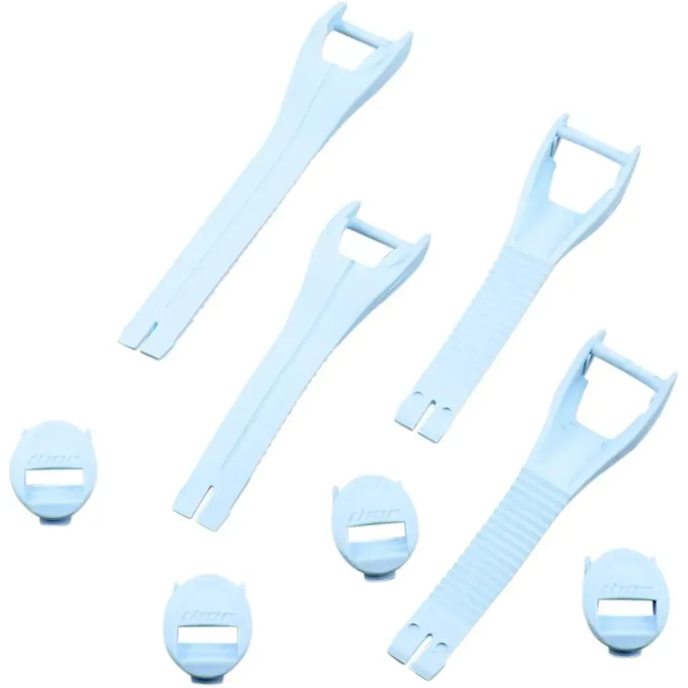 Correas para botas Blitz XP MX — Talla US 5–8, Blanco