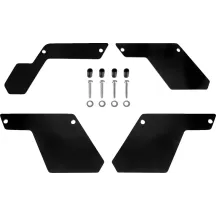 DXT Rigid Mount Bag Bracket — Support Bracket, Black, powder-coated
