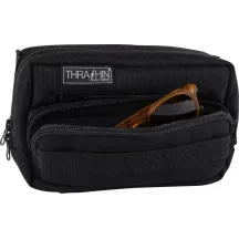 Handlebar Plus Bag — 9" L x 4" W x 5" T, Black