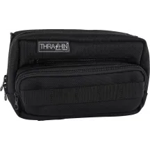 Handlebar Plus Bag — 9" L x 4" W x 5" T, Black