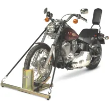 Cycle Dock — 120–160 mm tire width, front mount, zinc finish