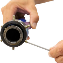 Steering Stem Bearing Tool — Steering stem, Blue anodized