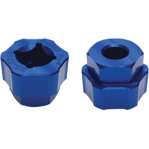 22 mm Showa SFF Air Fork Hex Tool — 22 mm, Blue anodized