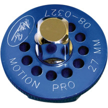 T-6 Combo Lever Adapter — 27 mm, Blue anodized