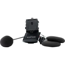 Kit de montaje/abrazadera para intercomunicador — 50C, negro