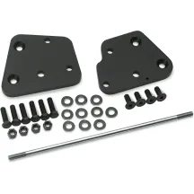 Kit de extensión de reposapiés Go-Forward 2" — 2" hacia delante, negro con recubrimiento en polvo