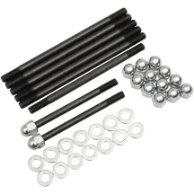 Kit de Pernos Acorn para Carcasa del Motor — Cromado