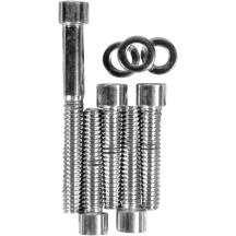 Transmission Top Cover Bolt Set — Chrome, Silver