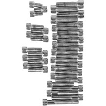 Cam/Primary/Transmission Cover Bolt Set — Chrome