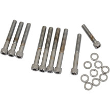 Cam Cover Bolt Kit — Chrome