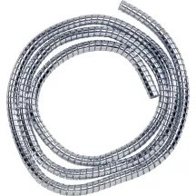 Cubierta cromada para cables y conductores eléctricos — 7.9 mm (5/16\"), 152.5 cm (5')