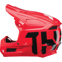 Casco Juvenil Fleet Forge — Talla M, MX, rojo brillante