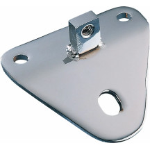 Front Motor Mount Plate — Front, Chrome