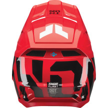 Casco Juvenil Fleet Forge — Talla M, MX, rojo brillante