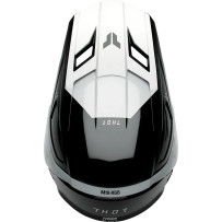 Casco Juvenil Fleet Storm — Talla M, Negro brillo