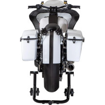 Carbon Fiber Rear Fender — Black