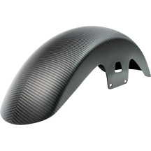 Carbon Front Mid Length Fender — Black
